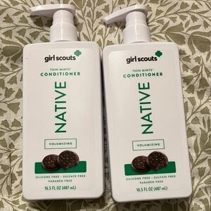 Native Thin Mints Volumizing Conditioner - White bundle of 2